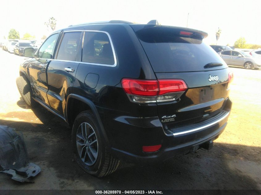 2017 JEEP GRAND CHEROKEE LIMITED - 1C4RJFBG6HC853644