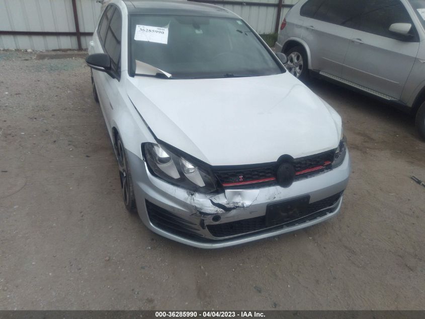 2016 VOLKSWAGEN GOLF GTI SE - 3VW5T7AU1GM046822