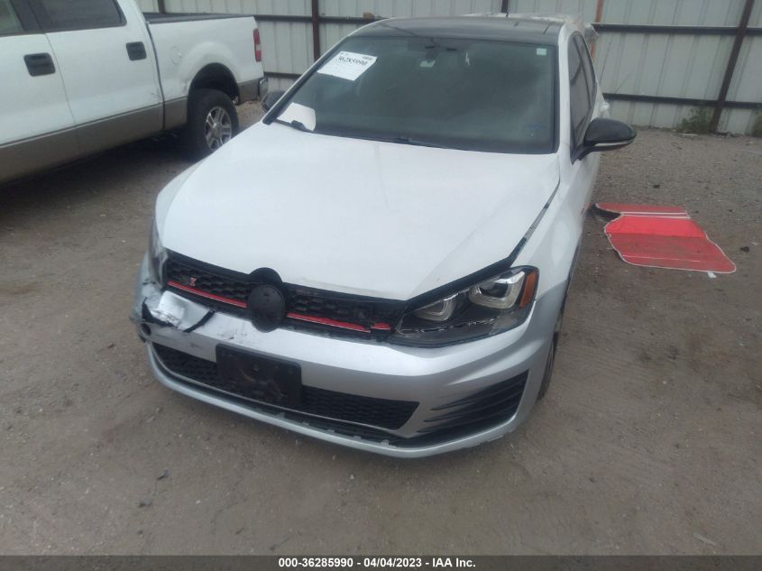 2016 VOLKSWAGEN GOLF GTI SE - 3VW5T7AU1GM046822