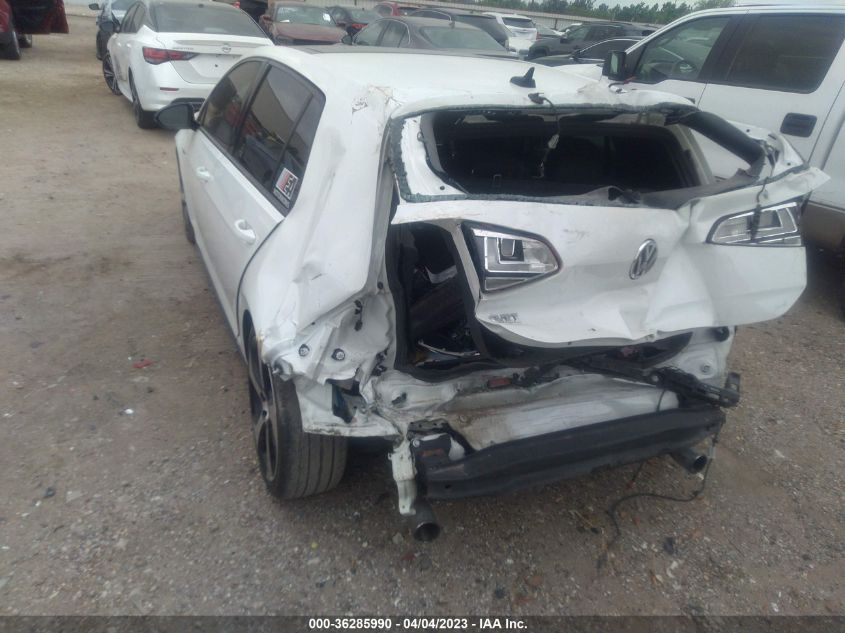 2016 VOLKSWAGEN GOLF GTI SE - 3VW5T7AU1GM046822