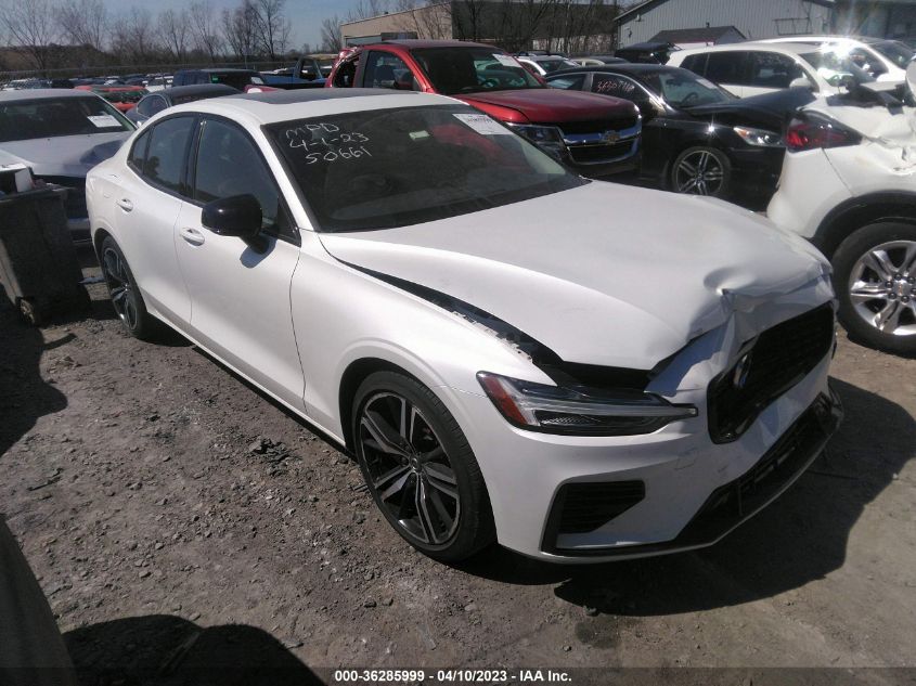 2021 VOLVO S60 R-DESIGN EXPRESSION - 7JRBR0FZ5MG112635