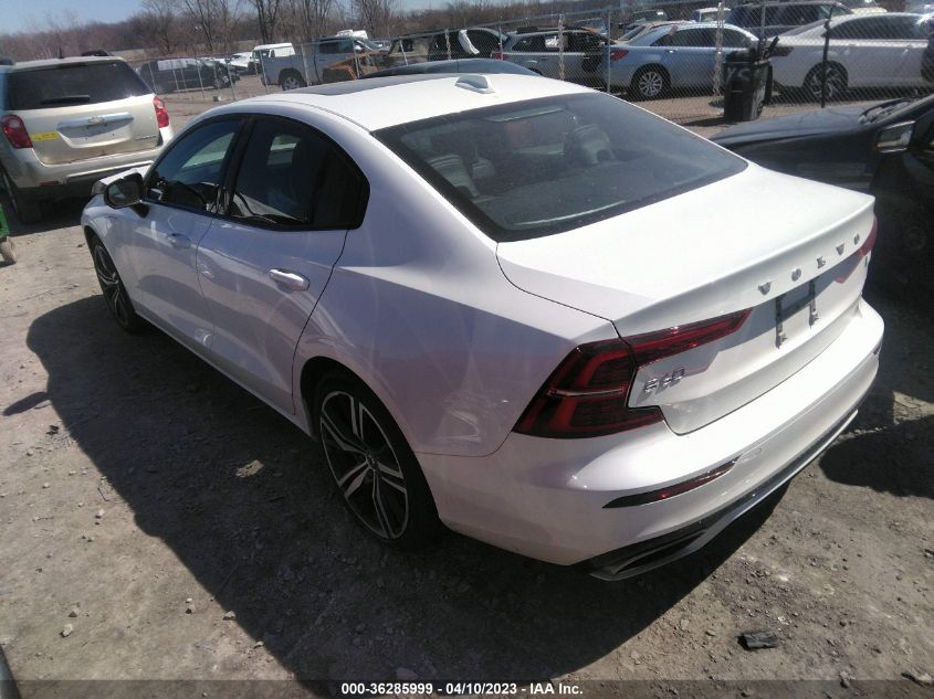 2021 VOLVO S60 R-DESIGN EXPRESSION - 7JRBR0FZ5MG112635