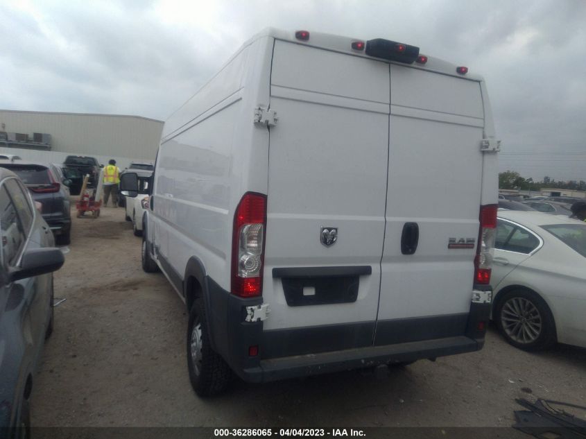 2017 RAM PROMASTER CARGO VAN 3C6TRVDGXHE542224