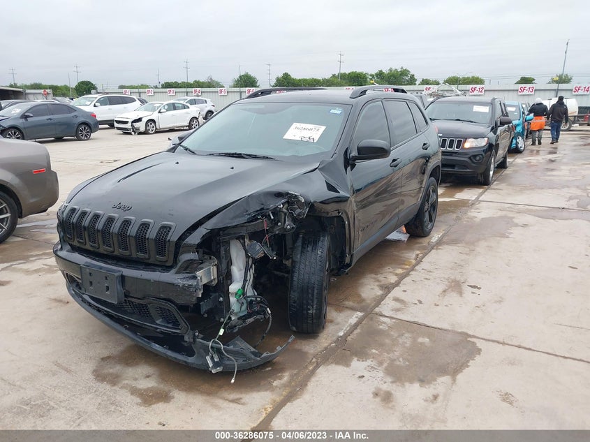 VIN 1C4PJLAB5HW573661 2017 JEEP CHEROKEE SPORT