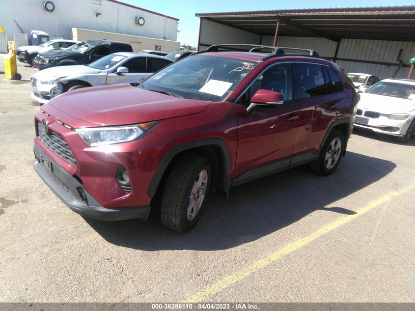VIN JTMW1RFV2KD500445 2019 TOYOTA RAV4 XLE