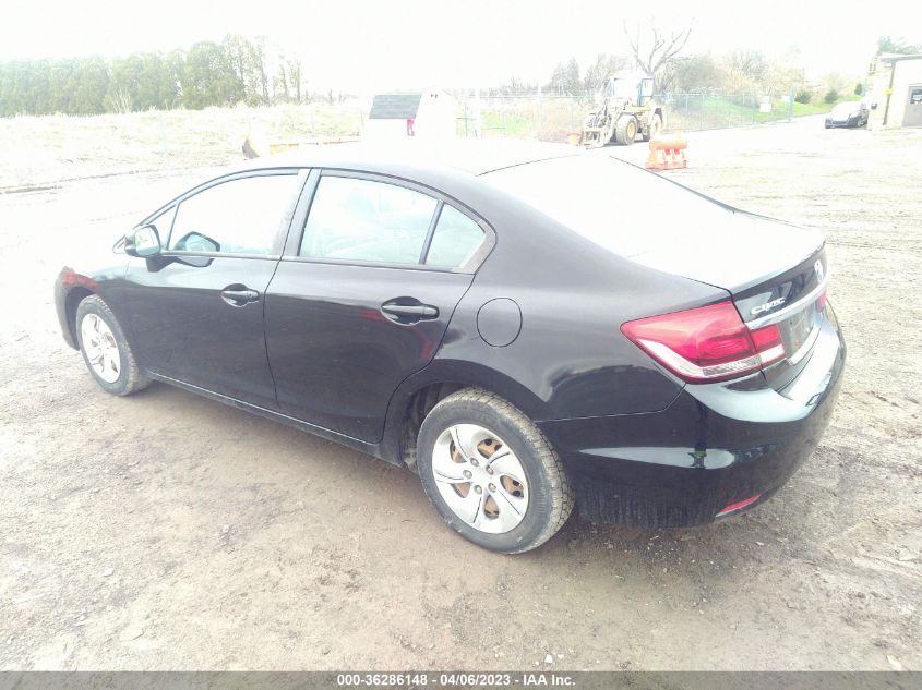 2013 HONDA CIVIC SDN LX - 2HGFB2F53DH576171