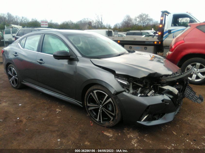 2022 NISSAN SENTRA SR - 3N1AB8DV1NY284547