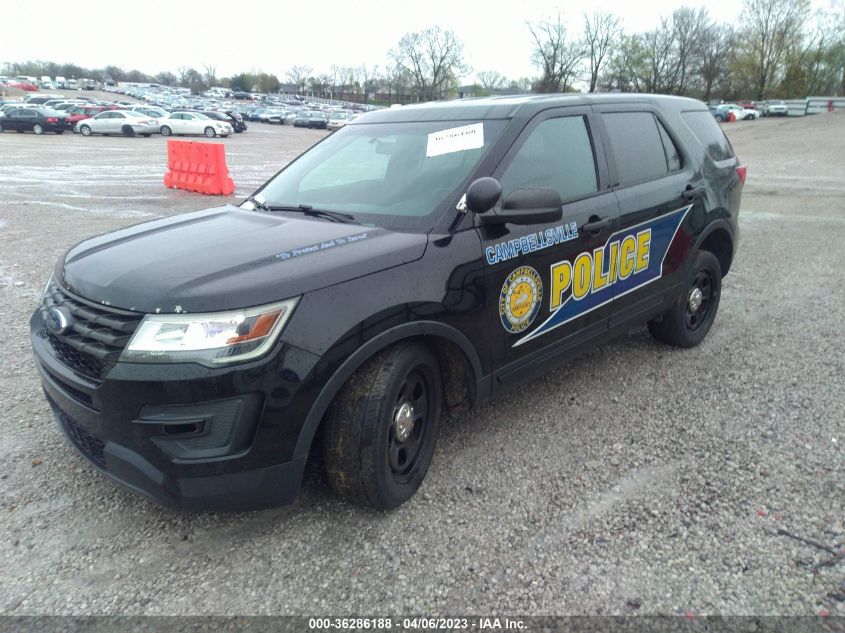 2016 FORD UTILITY POLICE 1FM5K8AR7GGA19282