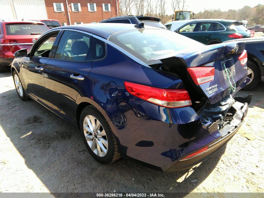 2018 KIA OPTIMA EX - 5XXGU4L31JG223342