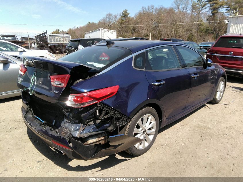 2018 KIA OPTIMA EX - 5XXGU4L31JG223342