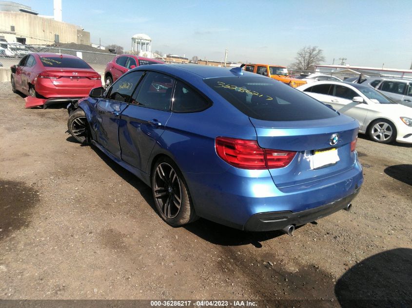 2014 BMW 3 SERIES GRAN TURISMO 335I XDRIVE WBA3X9C59ED152716