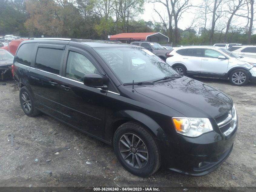 2017 DODGE GRAND CARAVAN SXT - 2C4RDGCG5HR677365