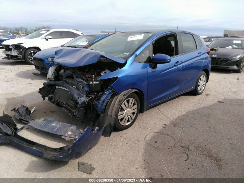 2017 HONDA FIT LX - JHMGK5H58HS002017
