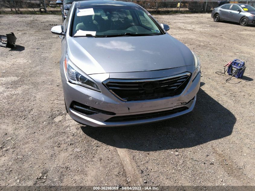 2015 HYUNDAI SONATA 2.4L LIMITED - 5NPE34AFXFH190098