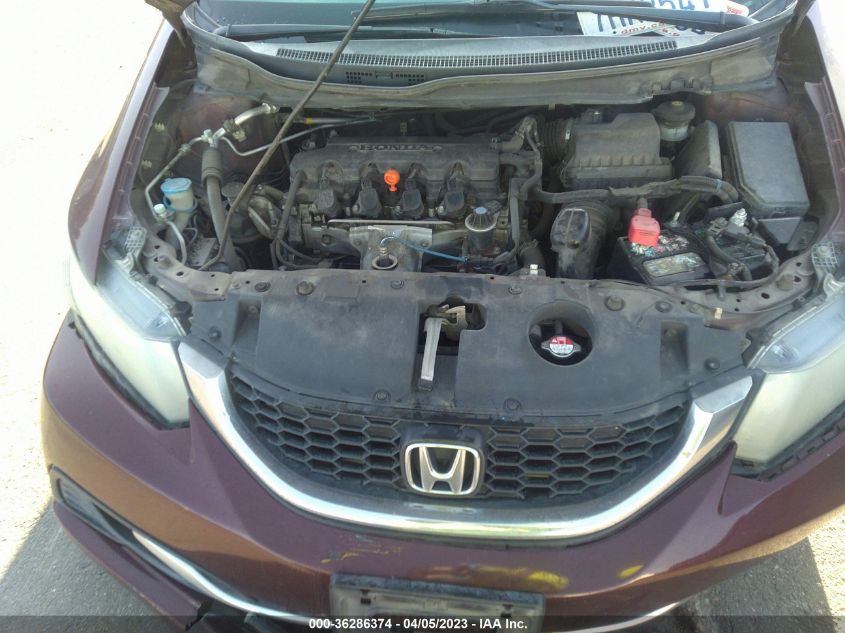 2014 HONDA CIVIC SEDAN LX - 19XFB2F56EE268908