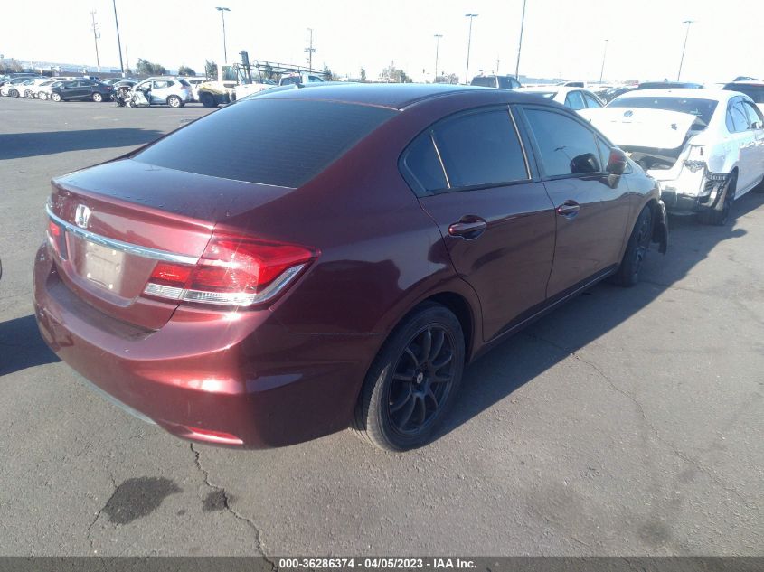 2014 HONDA CIVIC SEDAN LX - 19XFB2F56EE268908