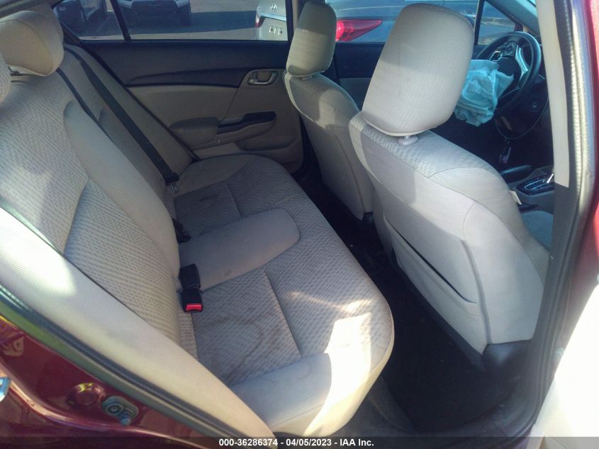 2014 HONDA CIVIC SEDAN LX - 19XFB2F56EE268908