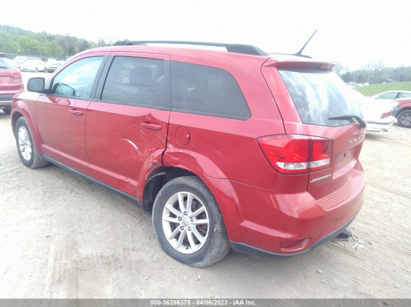 2015 DODGE JOURNEY SXT - 3C4PDCBB4FT741900