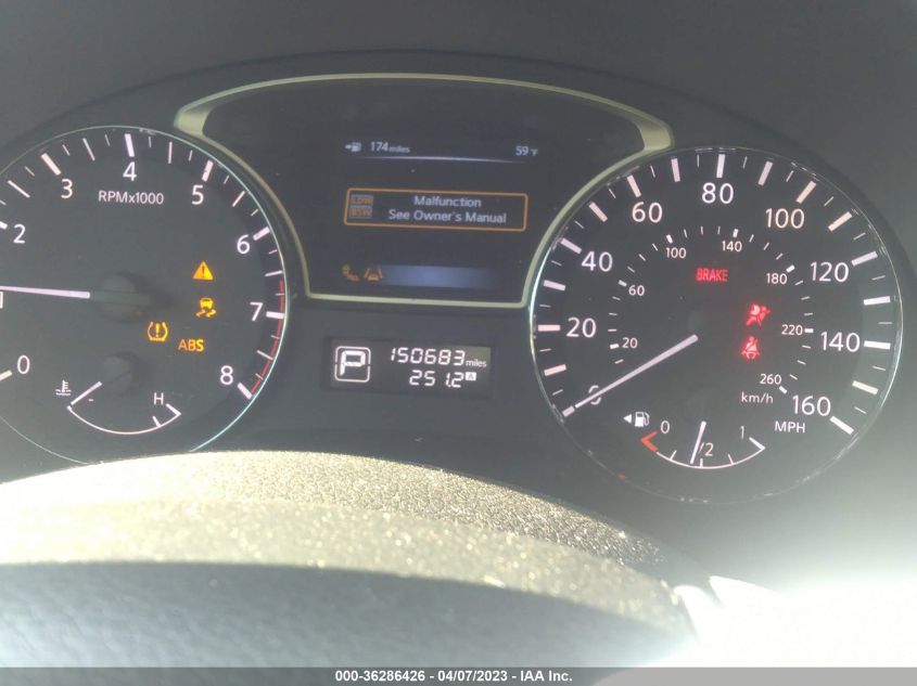 2013 NISSAN ALTIMA 2.5 SL - 1N4AL3AP2DN585428