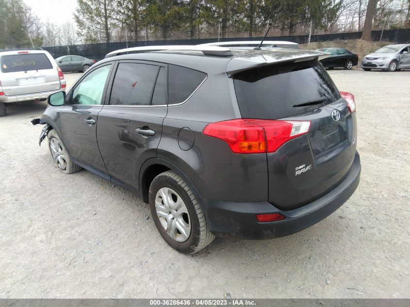 2015 TOYOTA RAV4 LE - 2T3BFREV6FW255076