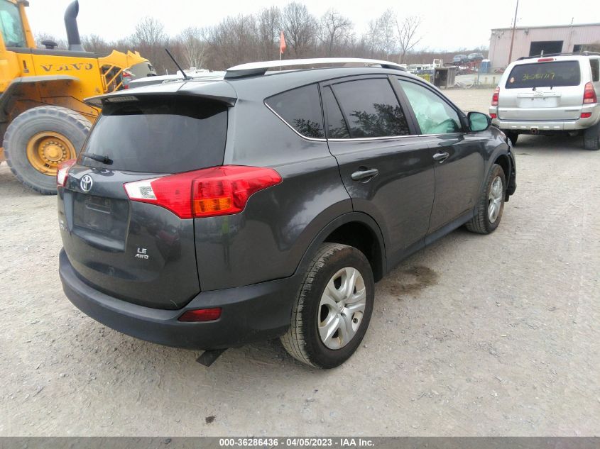 2015 TOYOTA RAV4 LE - 2T3BFREV6FW255076