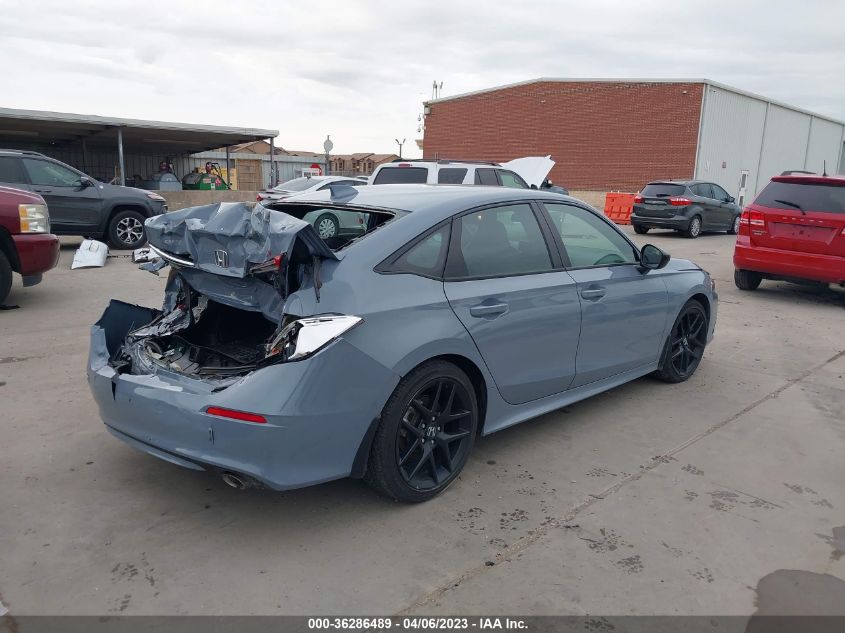 2022 HONDA CIVIC SI 2HGFE1E52NH472369