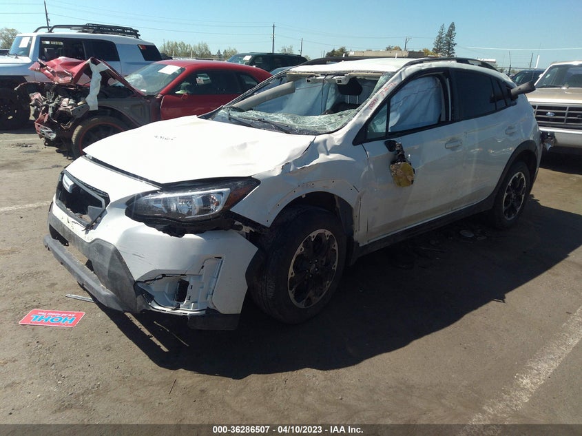VIN JF2GTAPC7MH666891 2021 SUBARU CROSSTREK PREMIUM