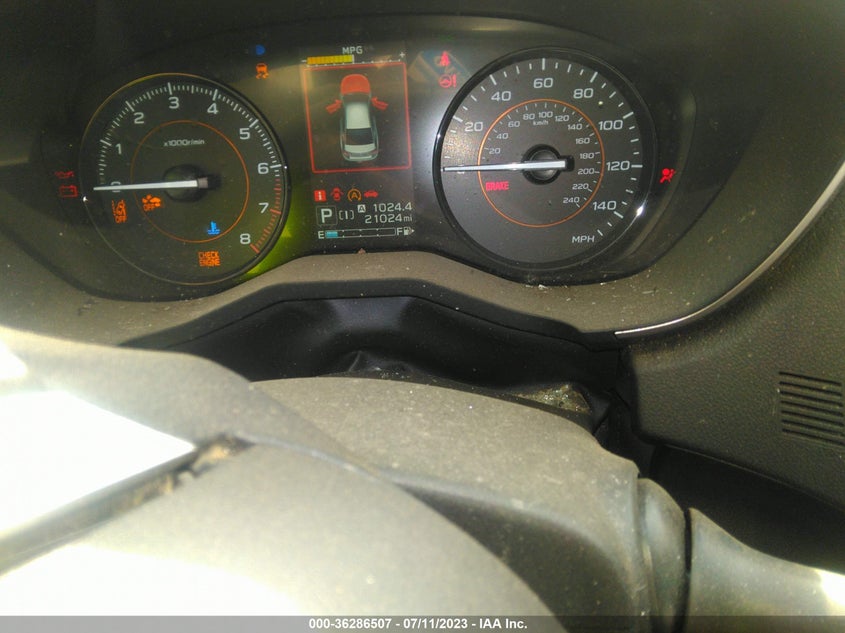 VIN JF2GTAPC7MH666891 2021 SUBARU CROSSTREK PREMIUM