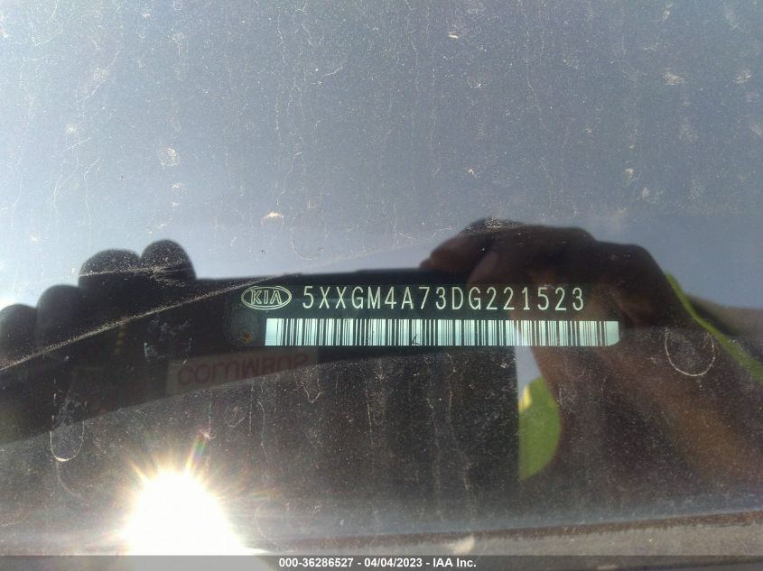 2013 KIA OPTIMA LX - 5XXGM4A73DG221523