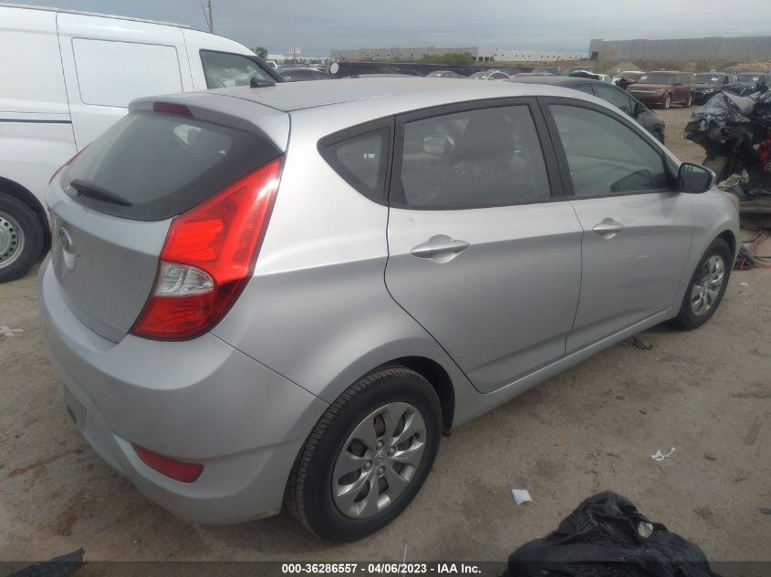 2016 HYUNDAI ACCENT SE - KMHCT5AE0GU260117