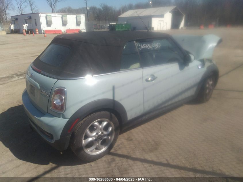 2013 MINI COOPER CONVERTIBLE S WMWZP3C52DT550670