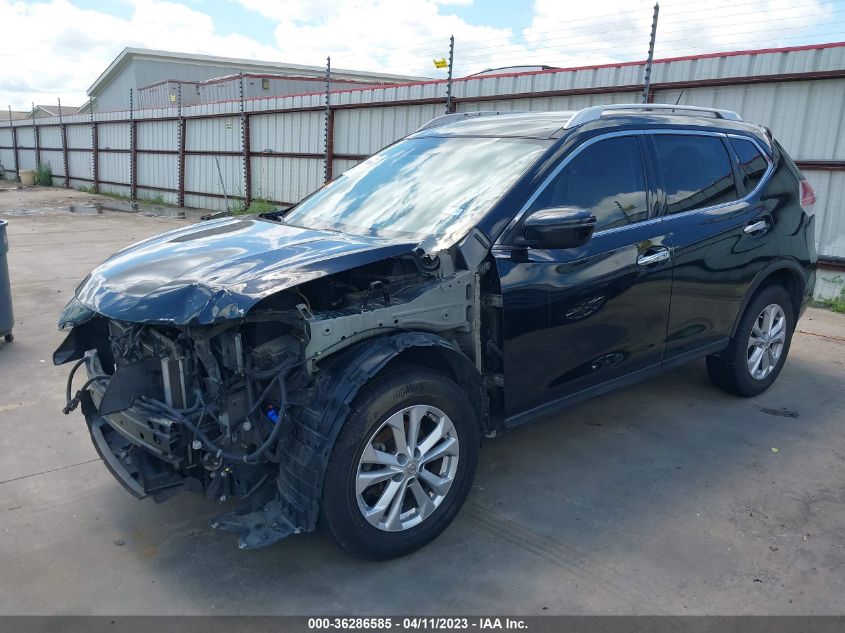 2016 NISSAN ROGUE SV - KNMAT2MT4GP616510