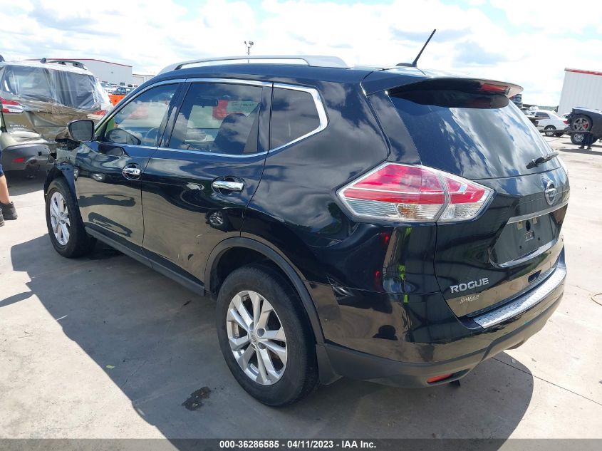 2016 NISSAN ROGUE SV - KNMAT2MT4GP616510