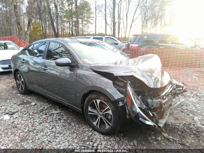 2021 NISSAN SENTRA SV - 3N1AB8CV8MY256468