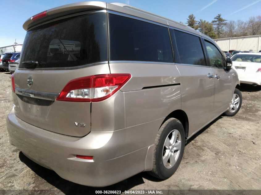 2013 NISSAN QUEST SV - JN8AE2KP6D9070345