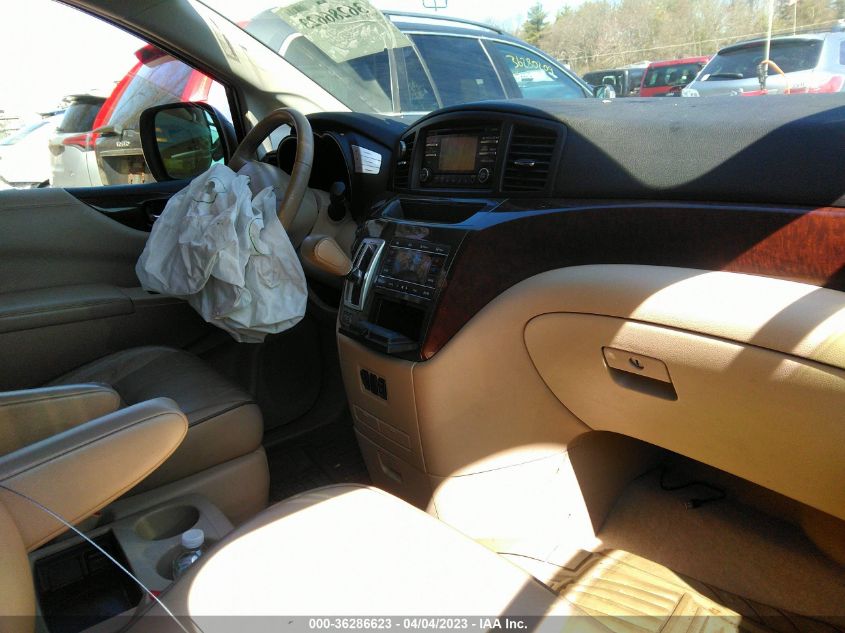2013 NISSAN QUEST SV - JN8AE2KP6D9070345
