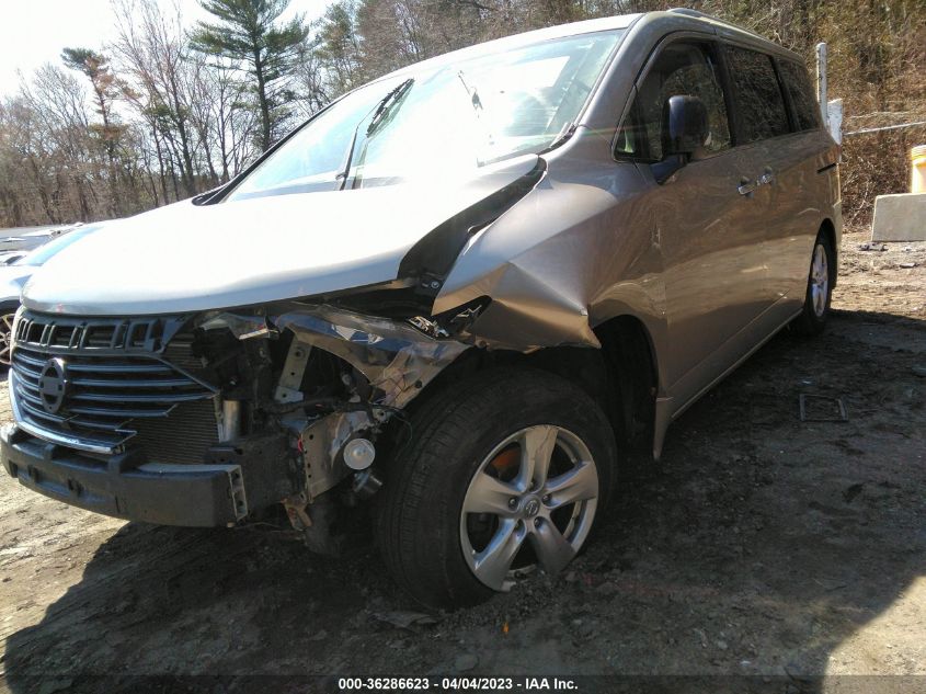 2013 NISSAN QUEST SV - JN8AE2KP6D9070345
