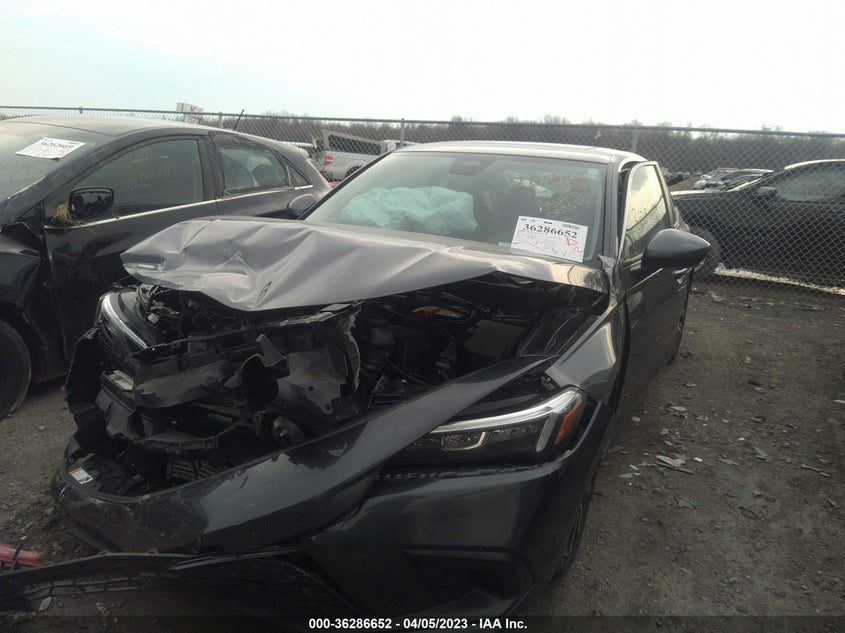 VIN JHMFE1F72NX009558 2022 HONDA CIVIC SEDAN EX