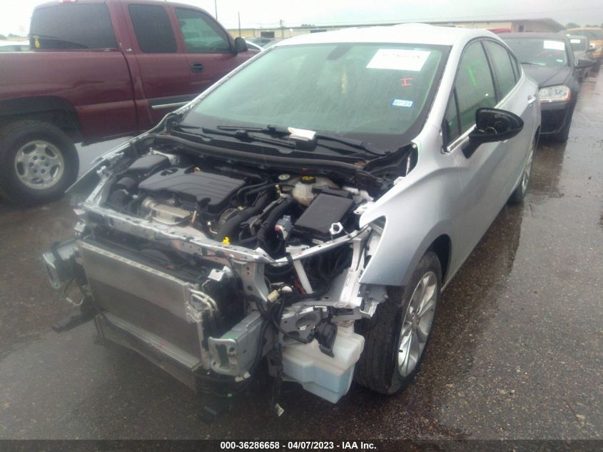 2019 CHEVROLET CRUZE LT - 1G1BE5SM1K7121386