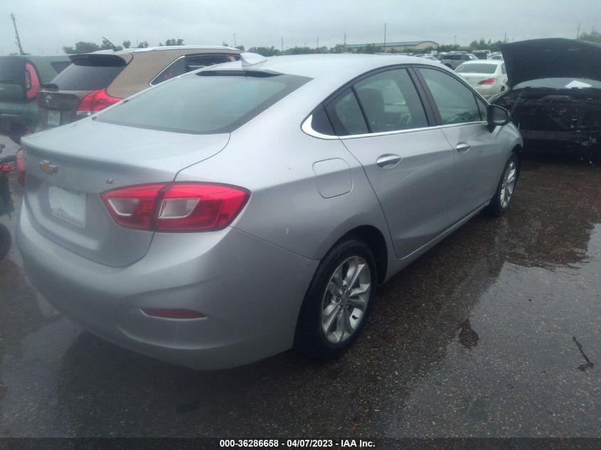 2019 CHEVROLET CRUZE LT - 1G1BE5SM1K7121386
