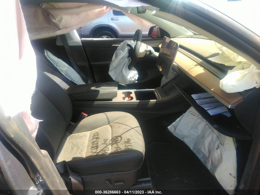 VIN 7SAYGDEE9PA054516 2023 TESLA MODEL Y LONG RANGE