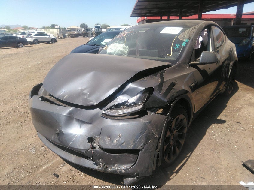 VIN 7SAYGDEE9PA054516 2023 TESLA MODEL Y LONG RANGE