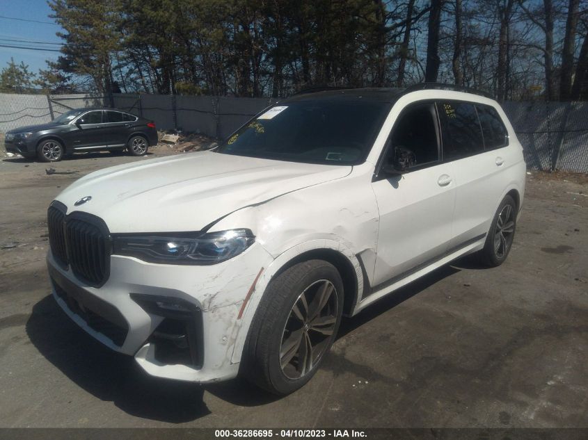 2021 BMW X7 M50I - 5UXCX6C06M9H86302