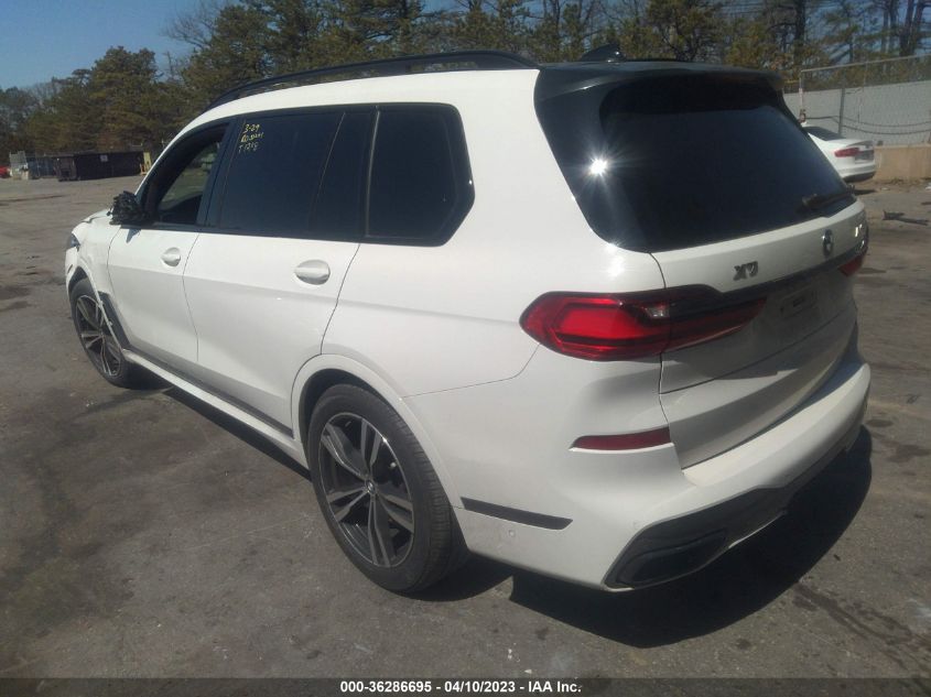 2021 BMW X7 M50I - 5UXCX6C06M9H86302