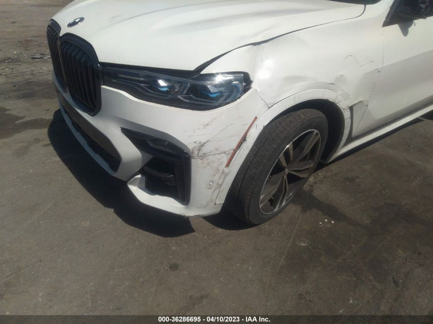 2021 BMW X7 M50I - 5UXCX6C06M9H86302