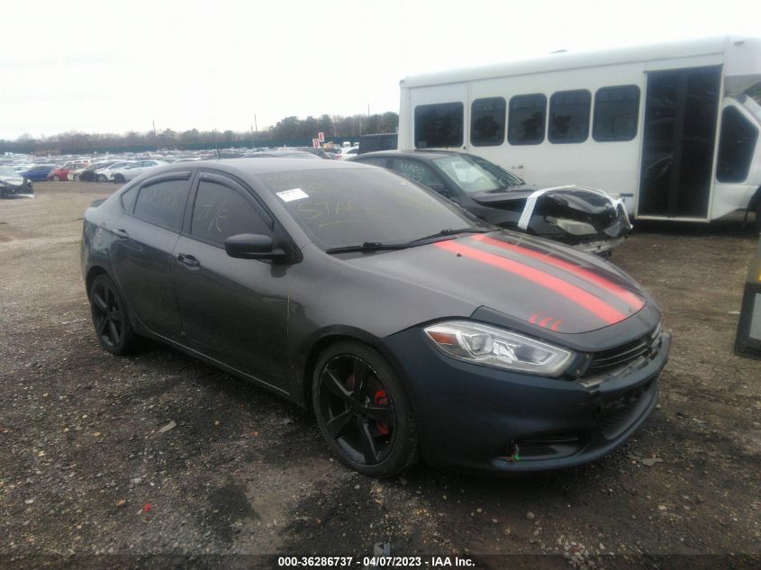 2015 DODGE DART SXT - 1C3CDFBB1FD125226