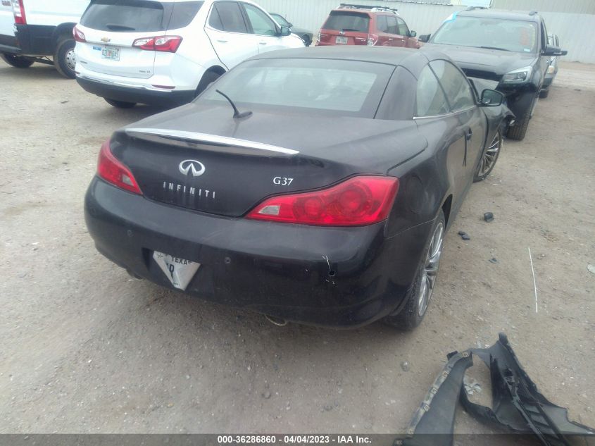 2013 INFINITI G37 CONVERTIBLE BASE - JN1CV6FE1DM772349