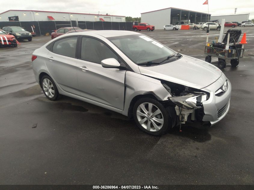 2013 HYUNDAI ACCENT GLS - KMHCU4AE7DU564533