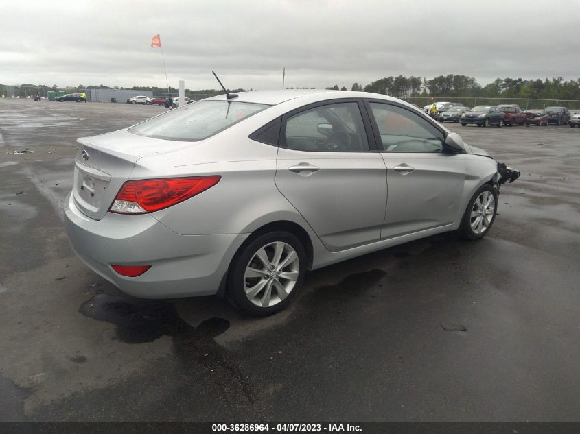2013 HYUNDAI ACCENT GLS - KMHCU4AE7DU564533