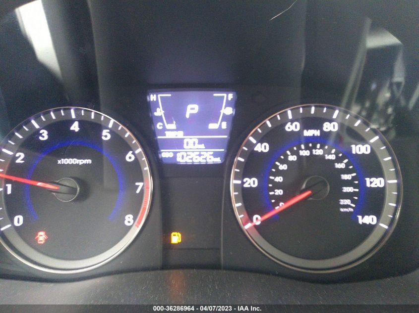 2013 HYUNDAI ACCENT GLS - KMHCU4AE7DU564533